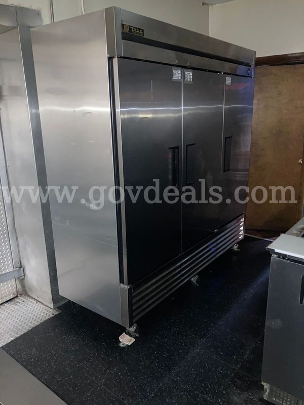 Lot of 3 Stainless Steel Freezers