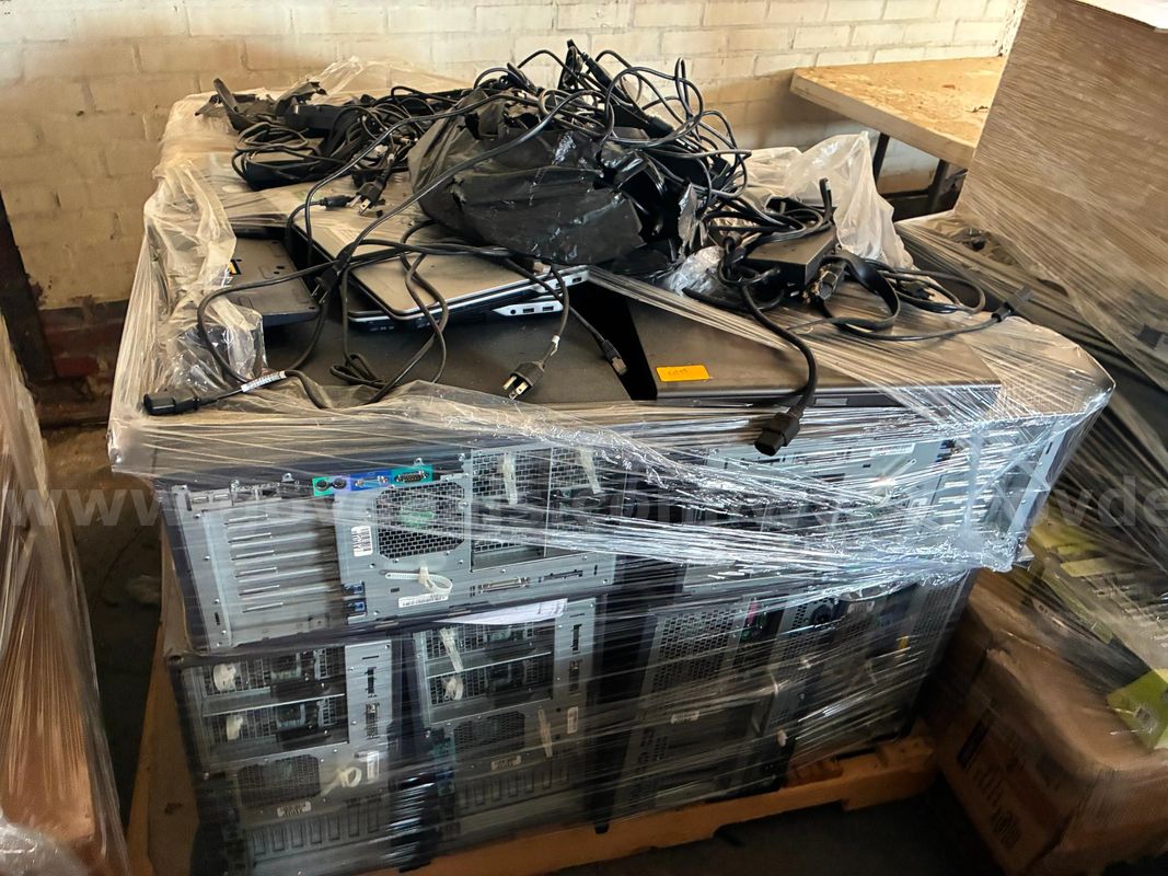 (6) Computers and Computer Cords