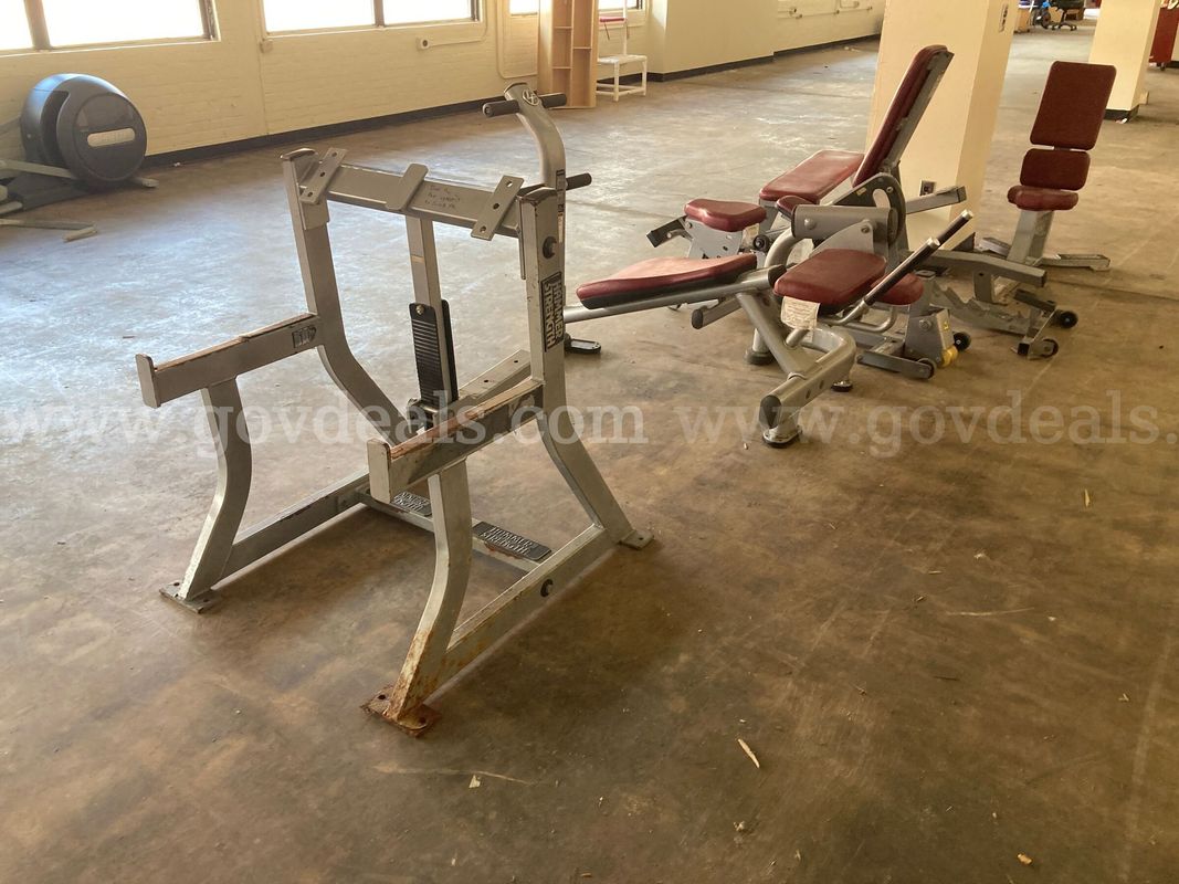 Lot of 5 Hammer Strength Benches