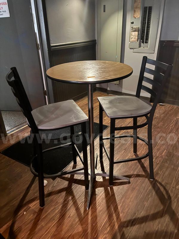 High Top Table and 2 Chairs