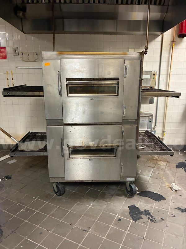 Impinger Double Stack Natural Gas Pizza Oven