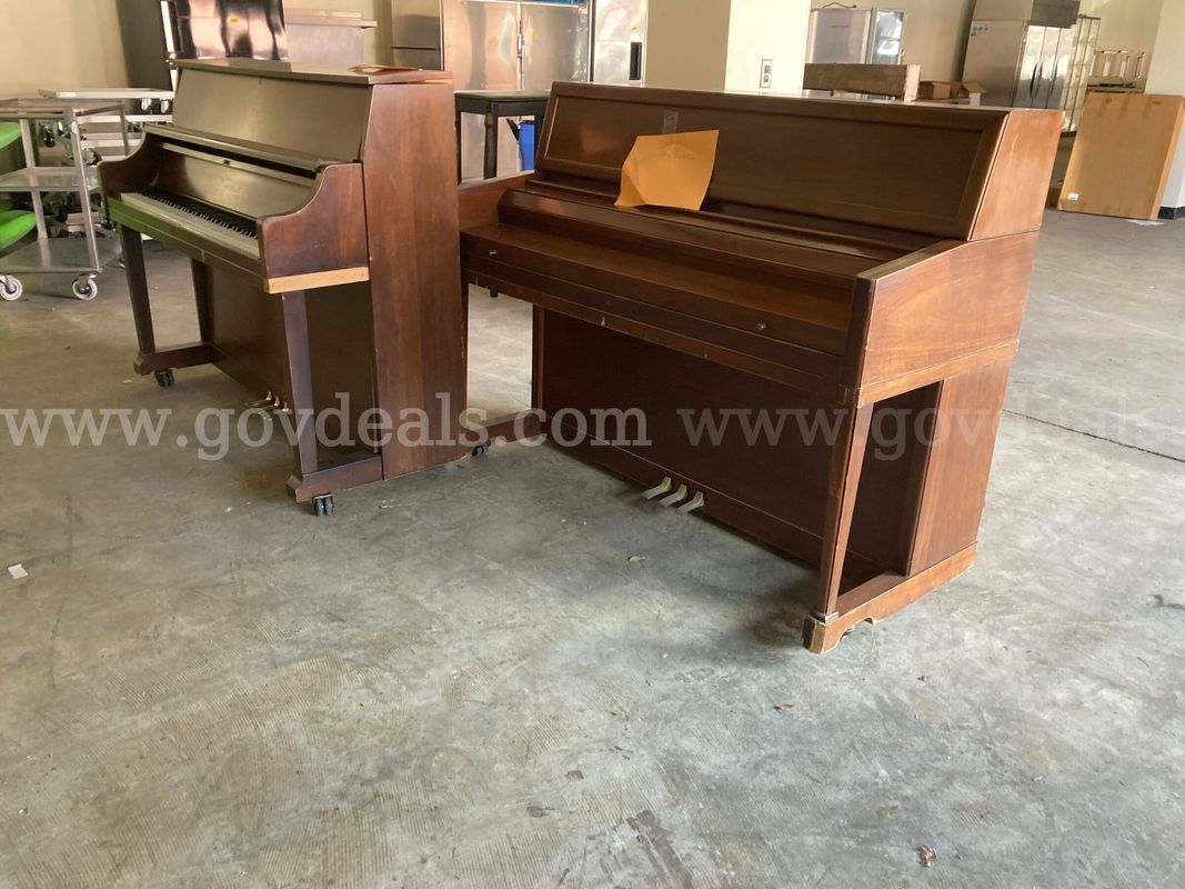 Lot of 2 Upright Pianos