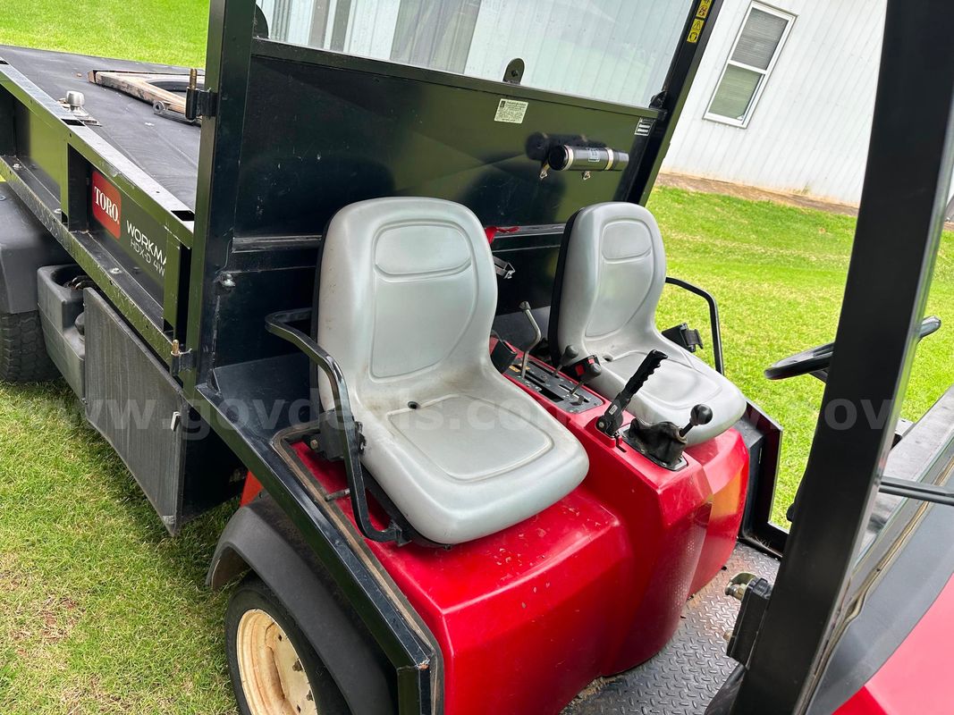 2013 TORO WORKMAN HDX-D 07387 4WD DIESEL
