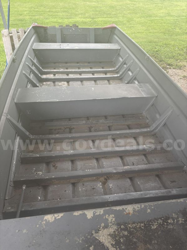 14 foot aluminum jon boat and trailer