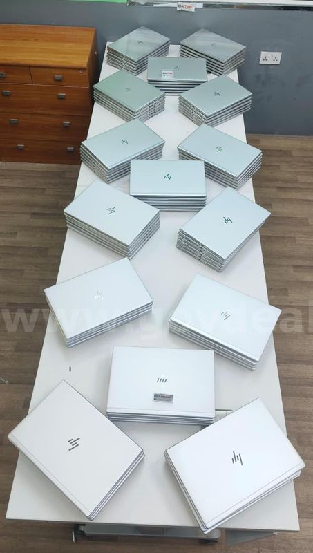 Lot of (110) HP EliteBook 850 G6/G5 Touch/Non Touch Laptops, Core i5 (8th Gen) , 8GB RAM, 256GB SSD, NO Charger