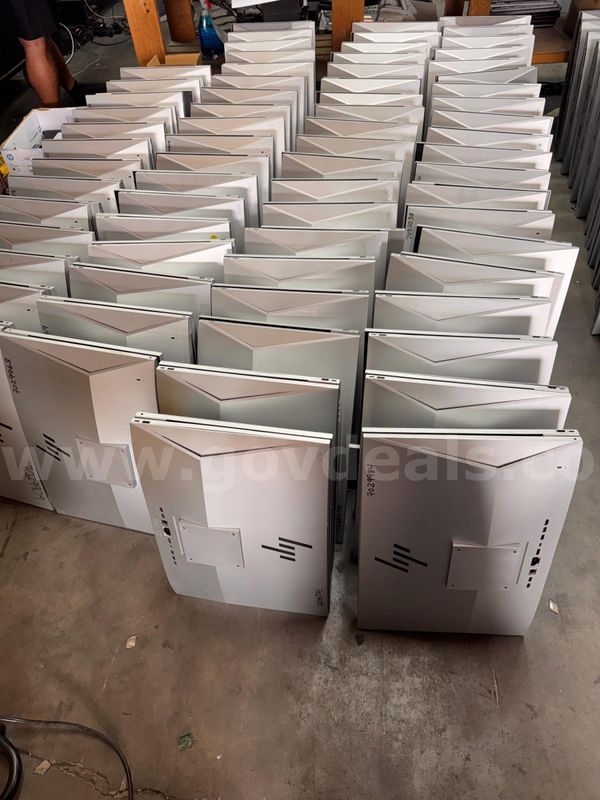 Lot of (286) HP EliteOne 800 G6 24 All-in-One PC-TOUCH SCREEN Core i5 (10th Gen) 8GB RAM, 256GB SSD, NO Stands.