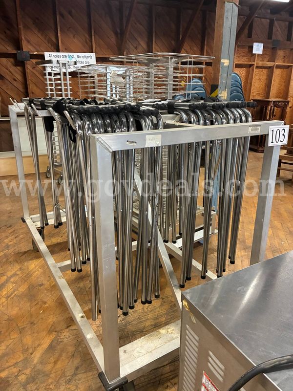 (Bulk) Serving Stand Cart with Serving Stands