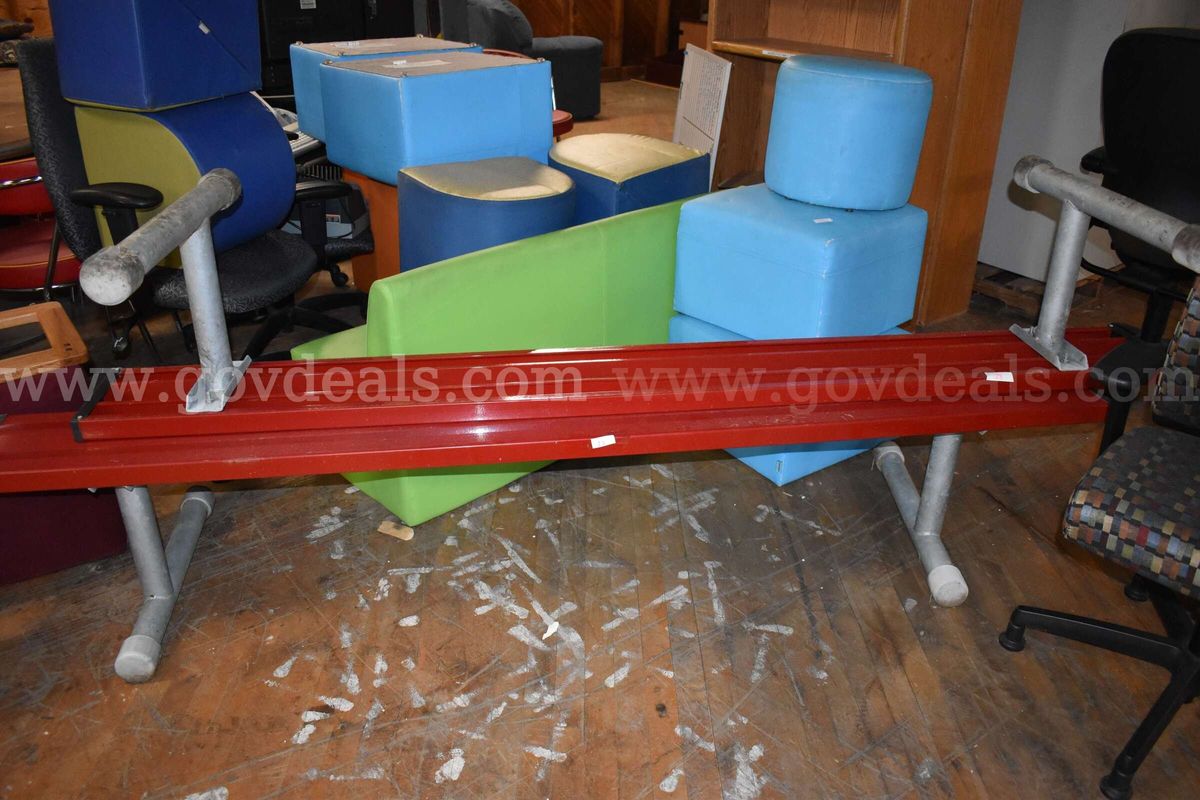 Sports Benches, Red X2