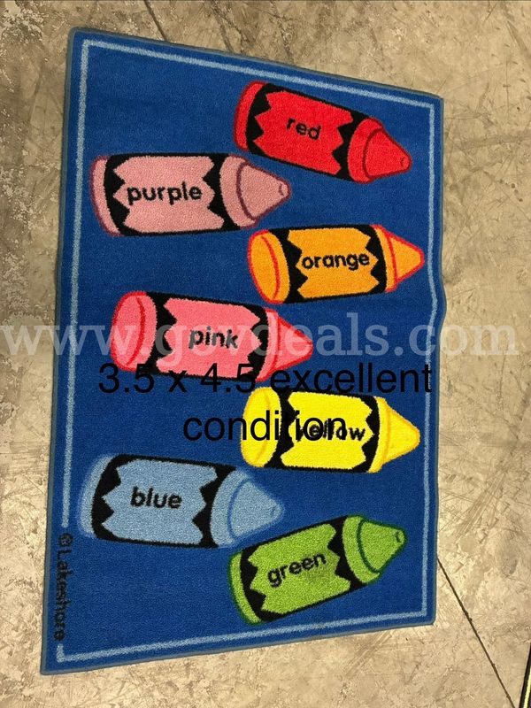 Rug, Small / Childrens/ School/ Pre School / Colors