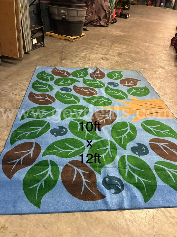 Carpet-Rug, Lg, Leafs / Children'S / Classroom / Leaf/Tree Rug
