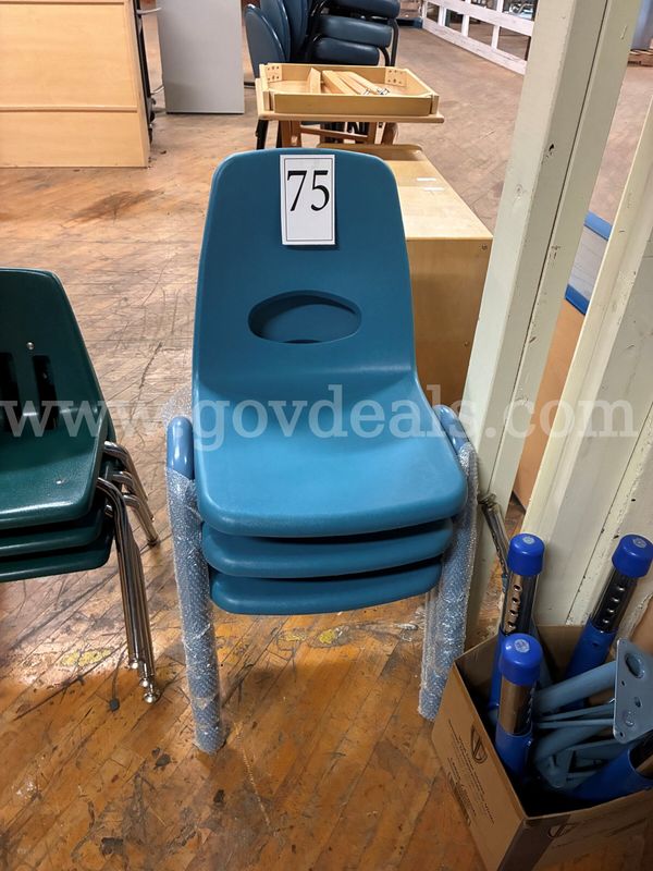 CHAIR STACK / CHILDREN'S / CLASSROOM / PRESCHOOL / SUNDAY SCHOOL / NEVER USED