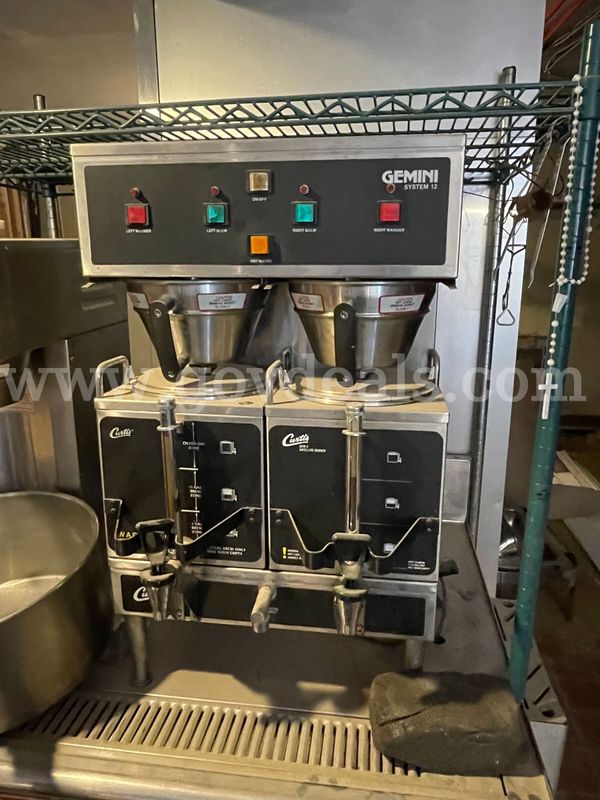 Curtis Gemini System 12 Commercial Dual Coffee Brewer