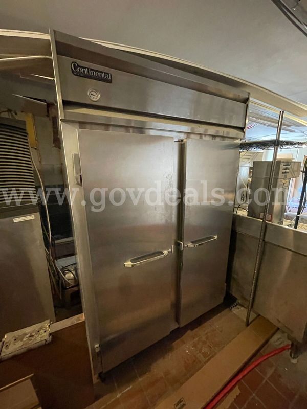 Continental Commercial Double Door Freezer