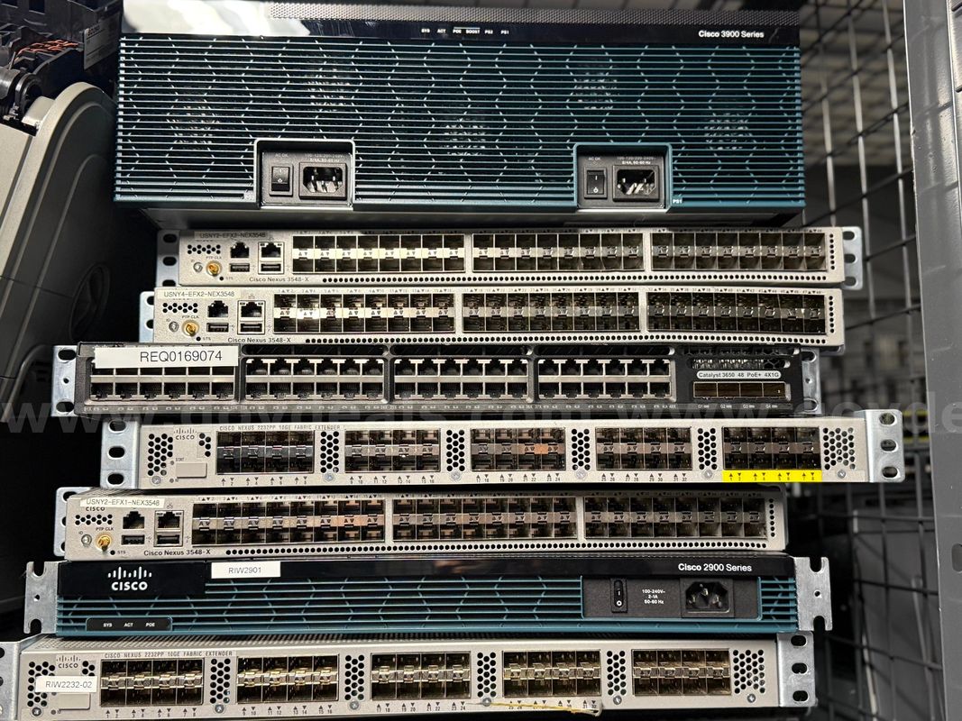1 Lot of Cisco networking  13units (Model mix) and 5 servers