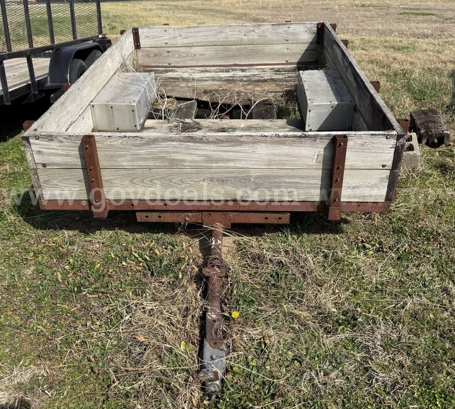 Homemade Bumper pull trailer