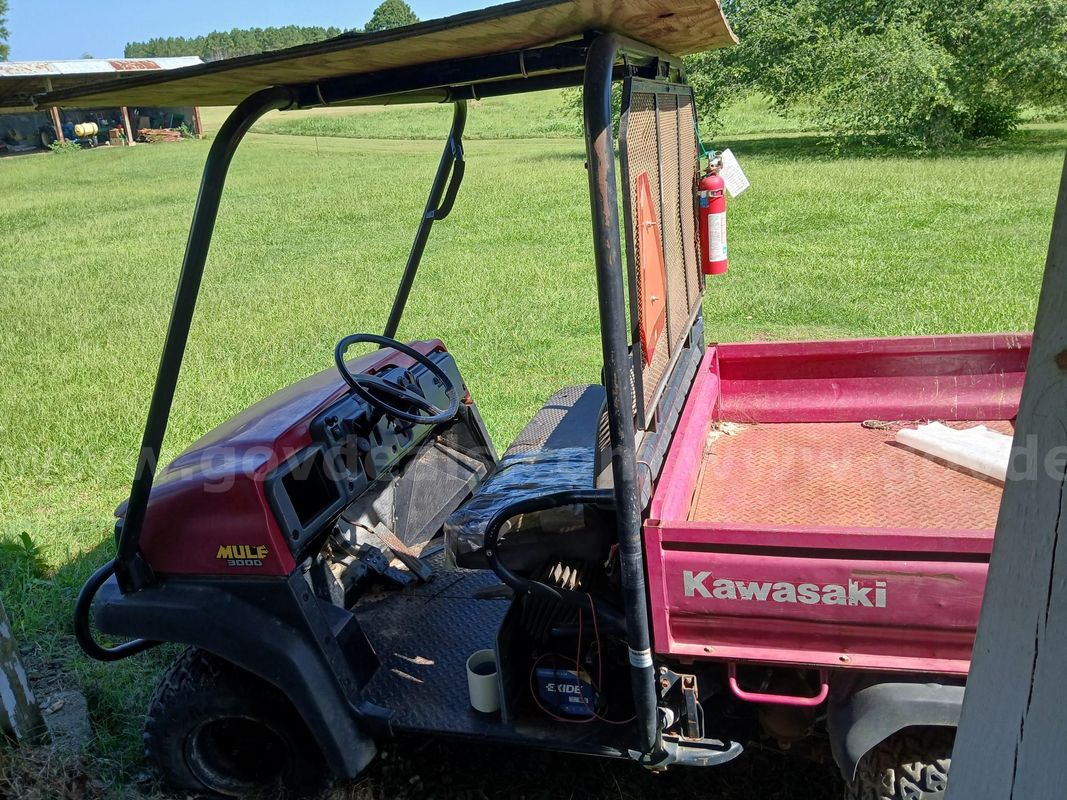 Kawasaki 3000 2 Wheel Drive Mule