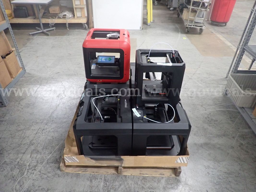 Pallet of 3D Printers