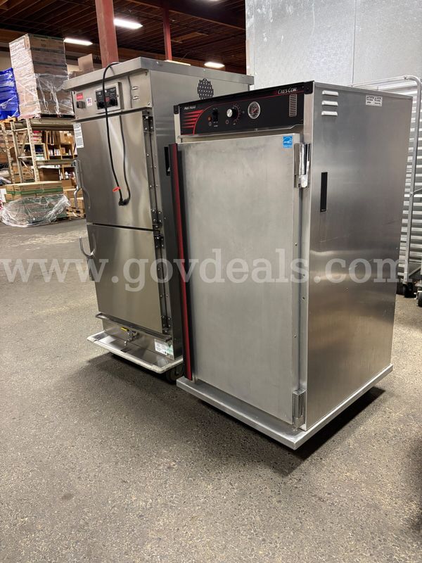 Lot of 3 Commercial Heated Holding Cabinets