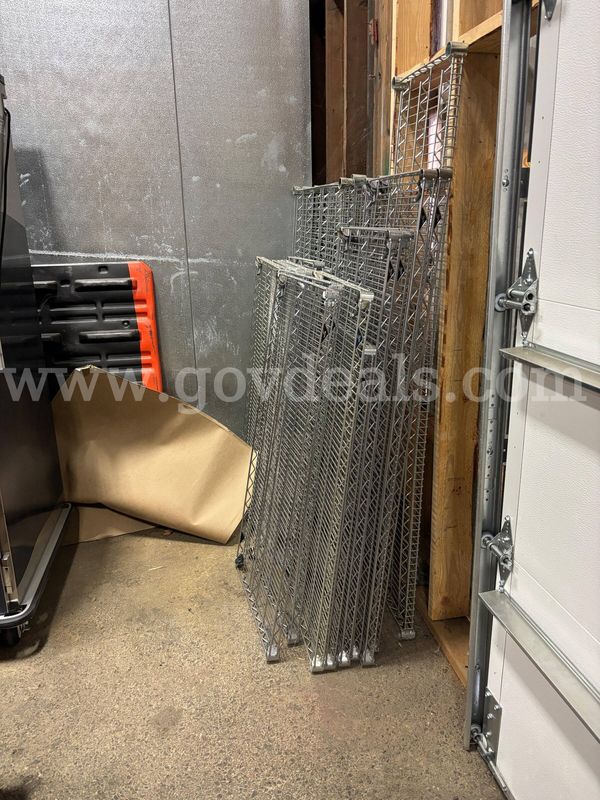 Lot of Shelving Racks