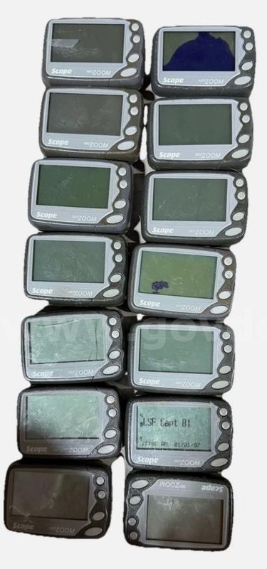 14x Lot Of SCOPE GEO zoom 84ZAAD Pager Freq: 151-159MHz Fire Ems Police Doctor SHPPING ONLY