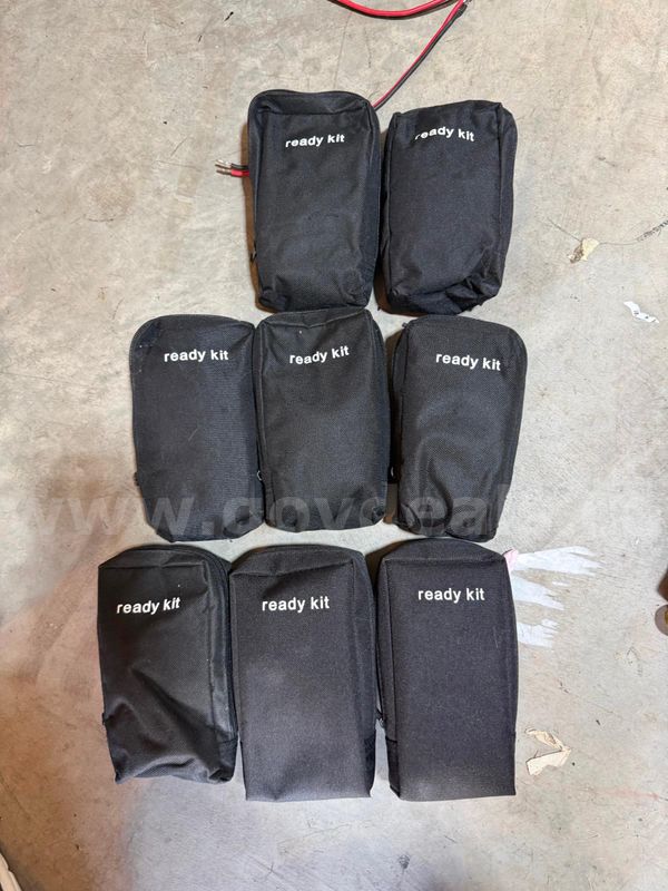 9x AED CPR ready kits Face mask, gauze, trauma shears, full kits, shipping only