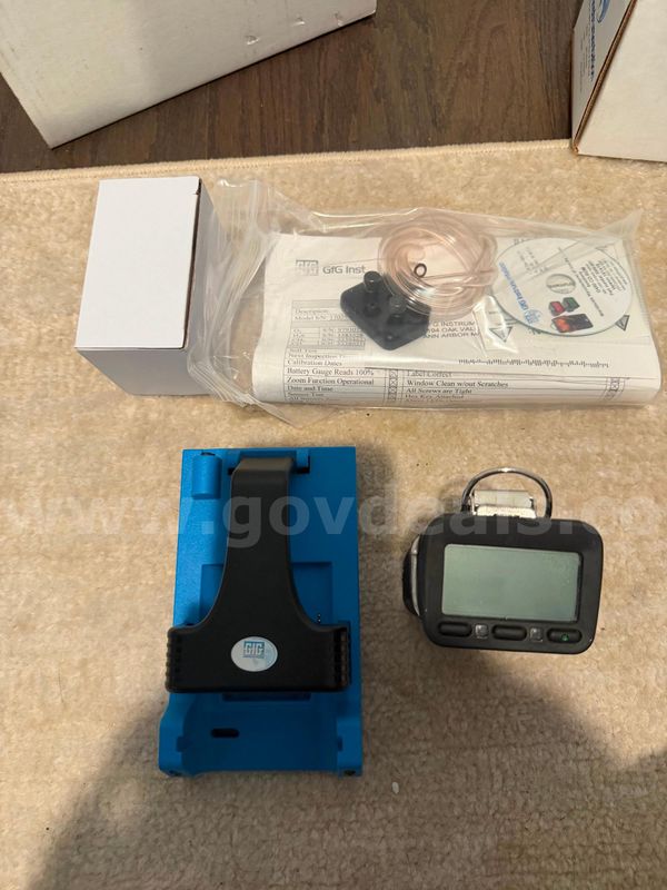GiG Instrumentation G450 4-Gas Monitor Lot of 1 Complete Sets LEL O2 CO H2S Shipping Available