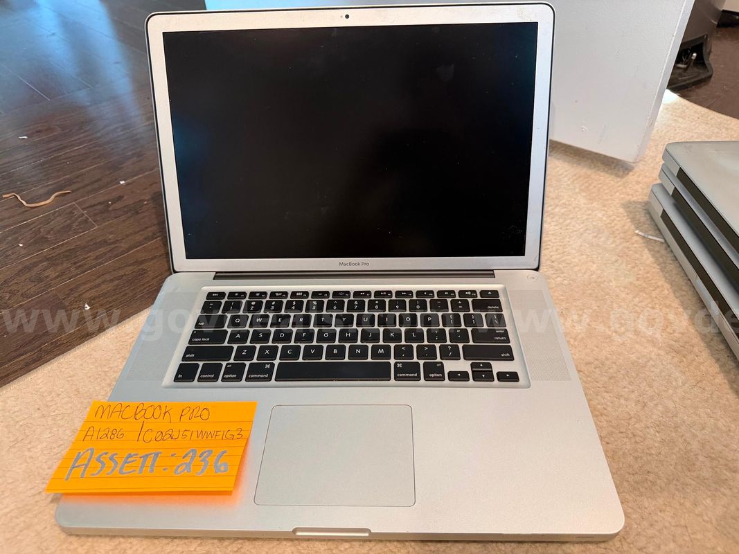MacBook Pro A1278 Intel Processor Power Tested Working Shipping Only