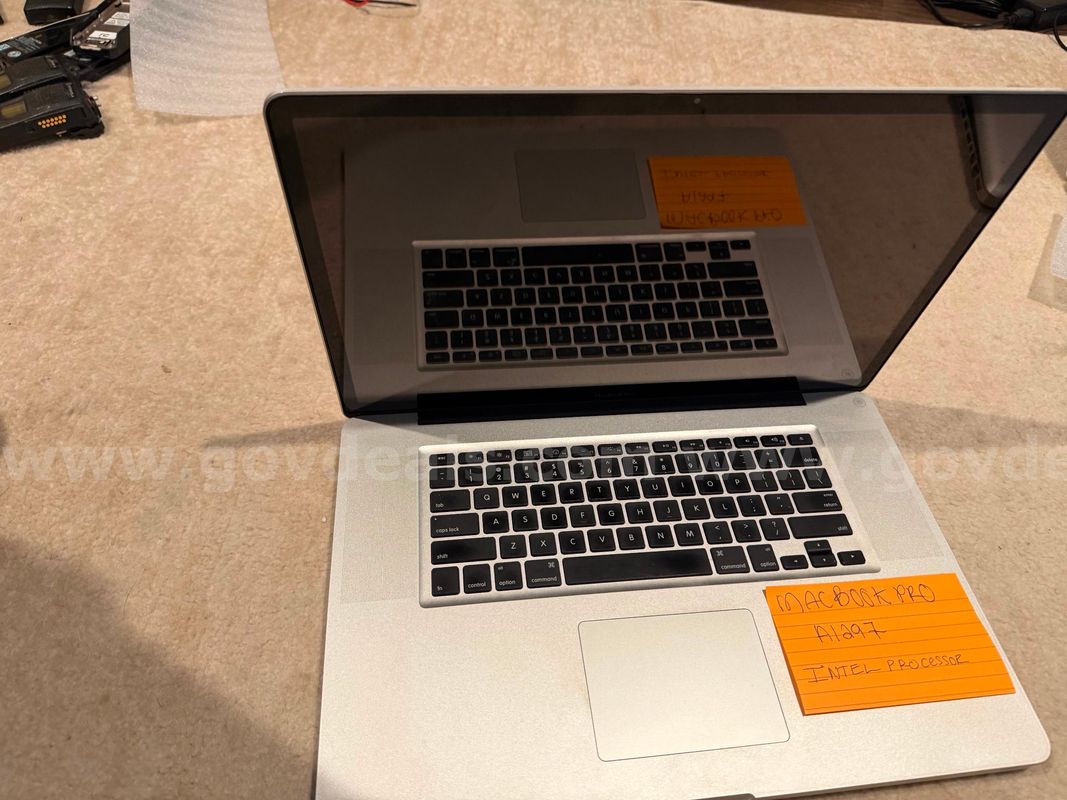 MacBook Pro INTEL Processor Power Tested Working Shipping Only