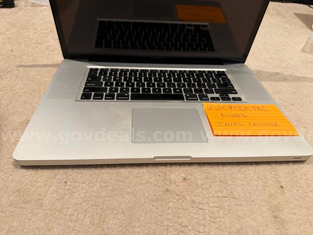 MacBook Pro INTEL Processor Power Tested Working Shipping Only