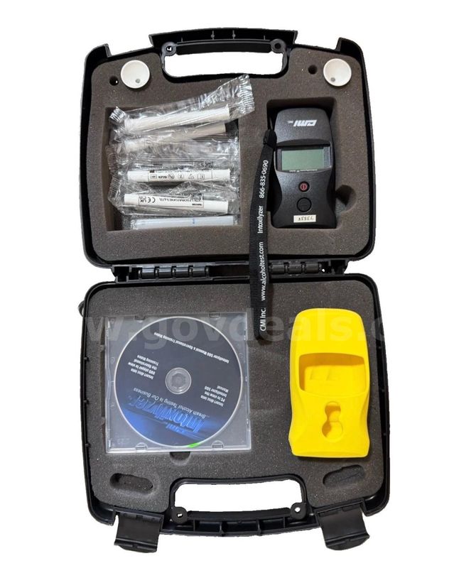 CMI Intoxilyzer 500 Breath Alcohol Tester / Breathalyzer with Case Works shipping