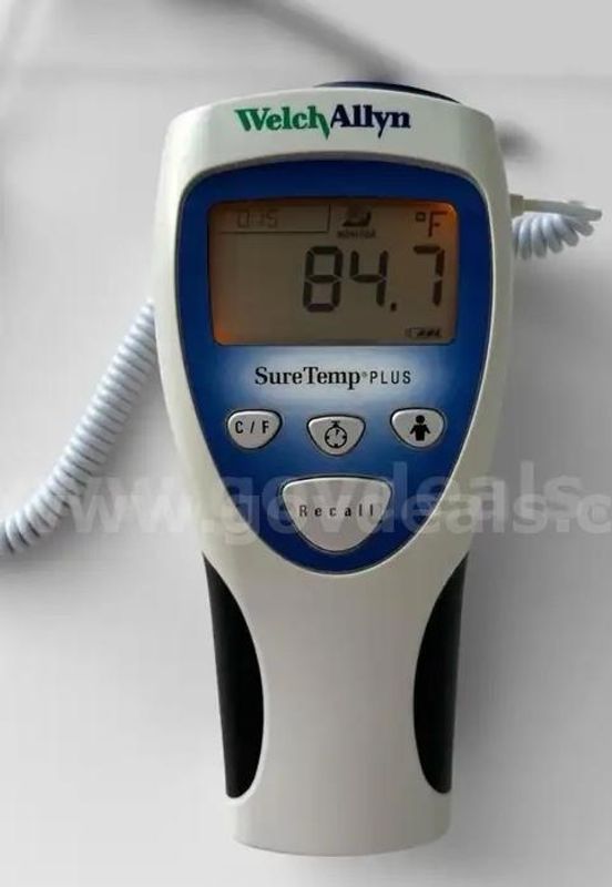 Welch Allyn 692 SureTemp Plus Thermometer with Oral Probe & Cover - shipping only