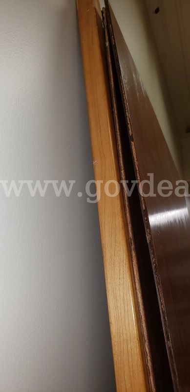 LOT of Solid OAK Shelving
