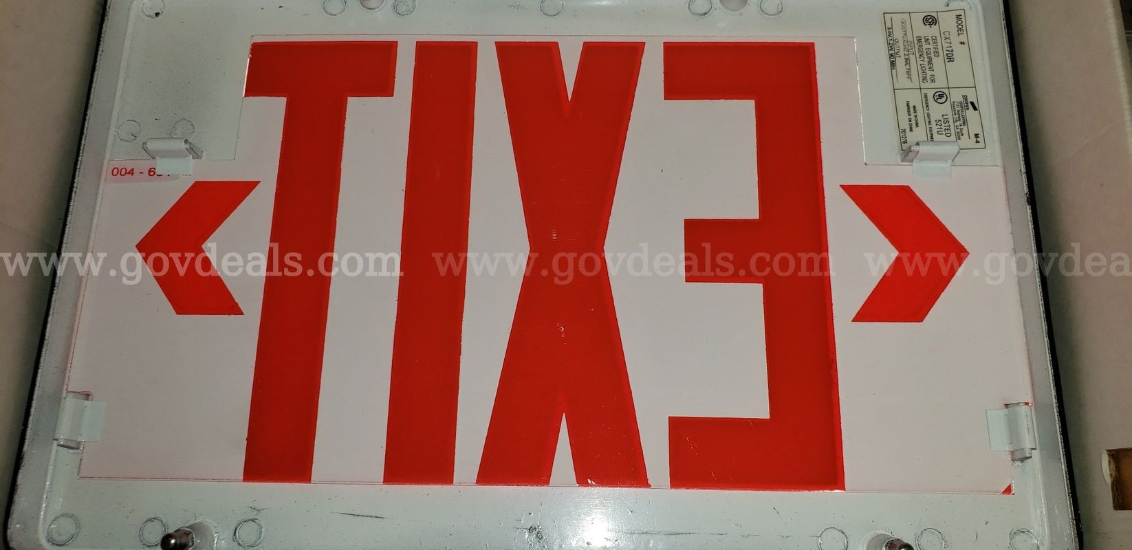 EXIT Lighted sign NEW!!!
