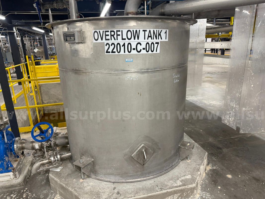 2021 Universal Tank Stainless Steel Overflow Tank