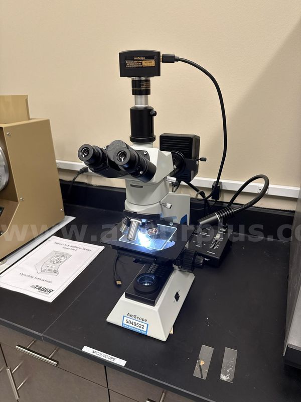 AmScope Compound Trinocular Microscope