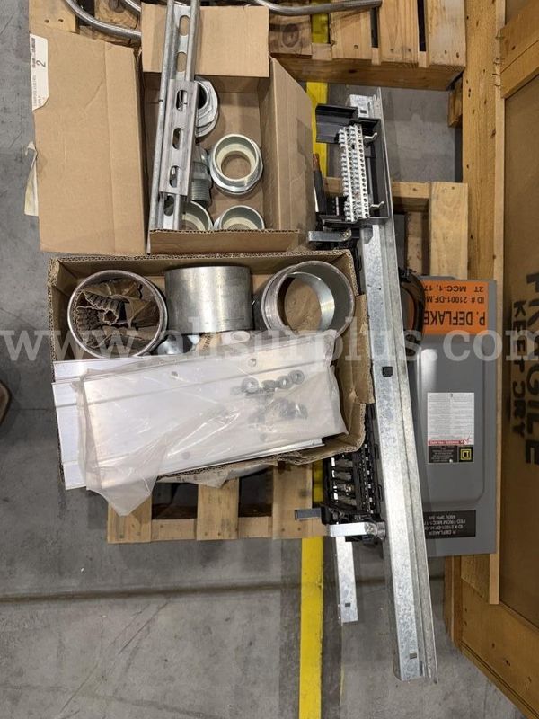 Heavy Duty Safety Switch, Conduit Fittings, and Contactor Panel, Qty 1 Pallet