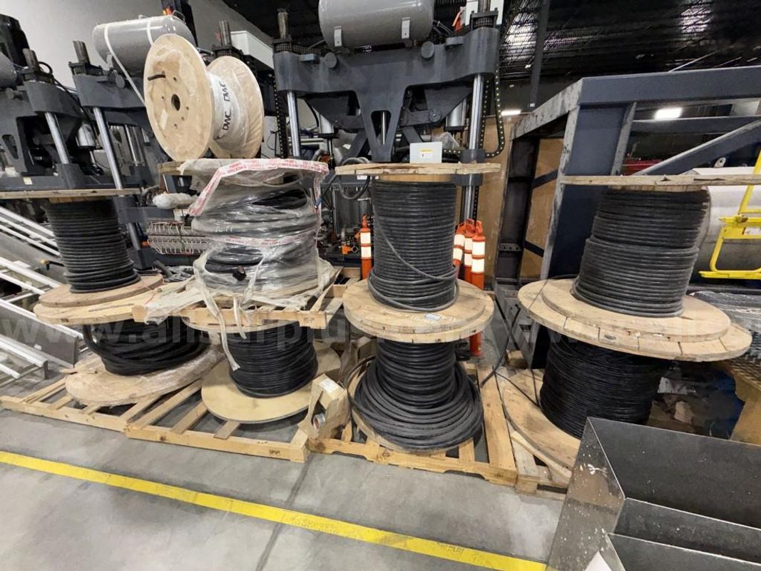 Cable, Power and Distribution Cable, 500KCMIL 3/C to 16AWG 5/C, CU and AL, Partial and Full Reels, Qty 9 Reels and 1 Pal