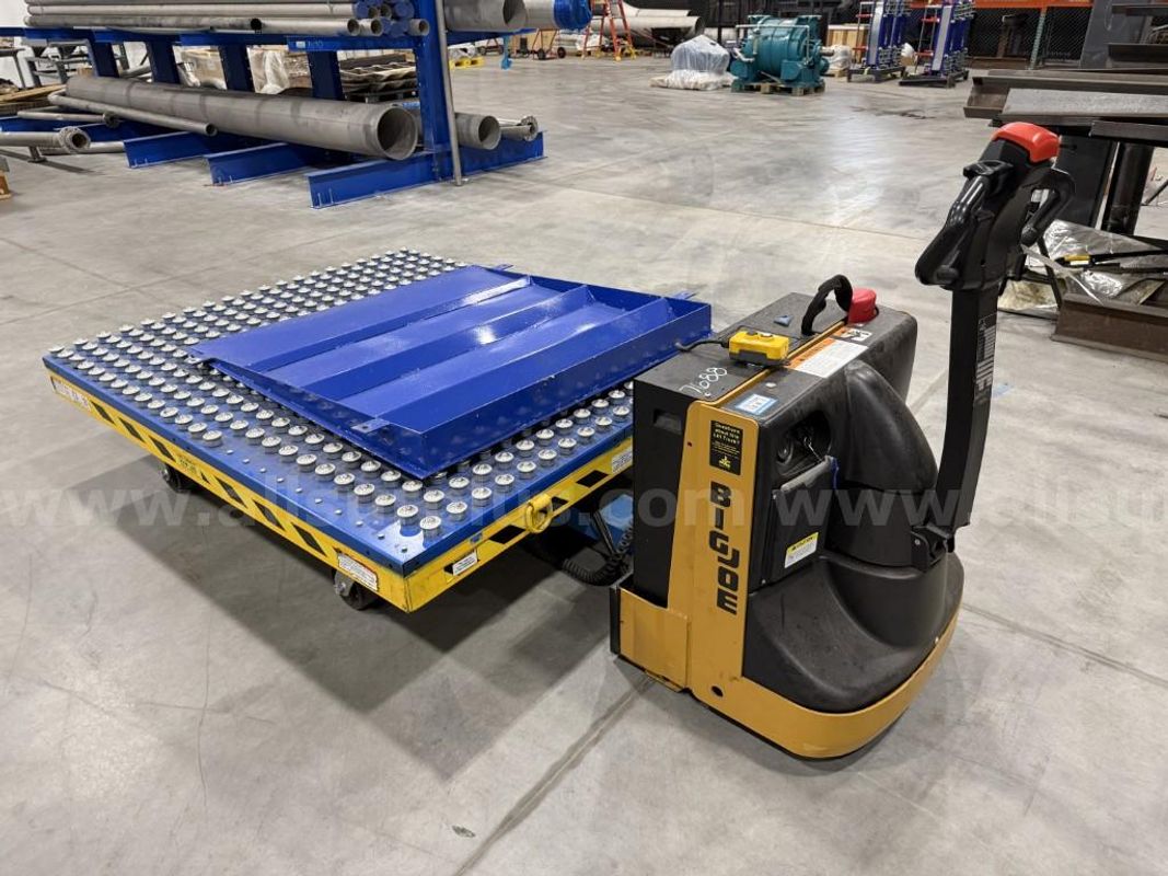 Lift Table, Self Propelled, Battery Powered, Big Joe and Lift Products, Qty 1 Unit