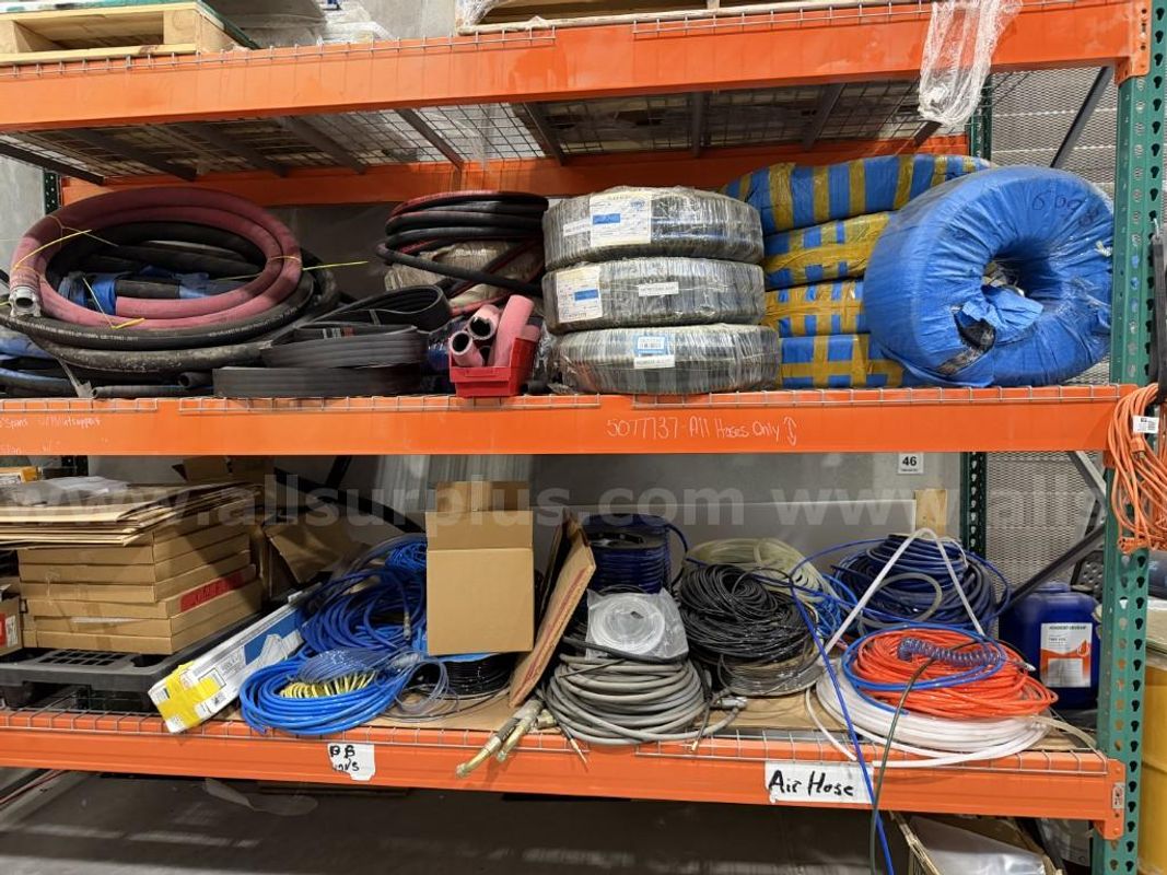 Hoses and Tubing, Vacuum, Hydraulic, Pneumatic Control Tubing, Air Hose, 1 Lot