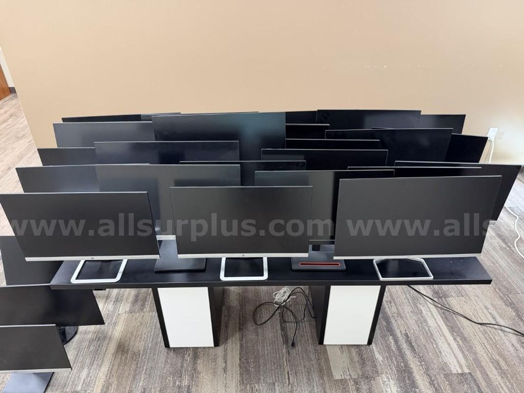Monitors, HP, Dell, ViewSonic Brands, 24in to 27in, Qty 28 Monitors