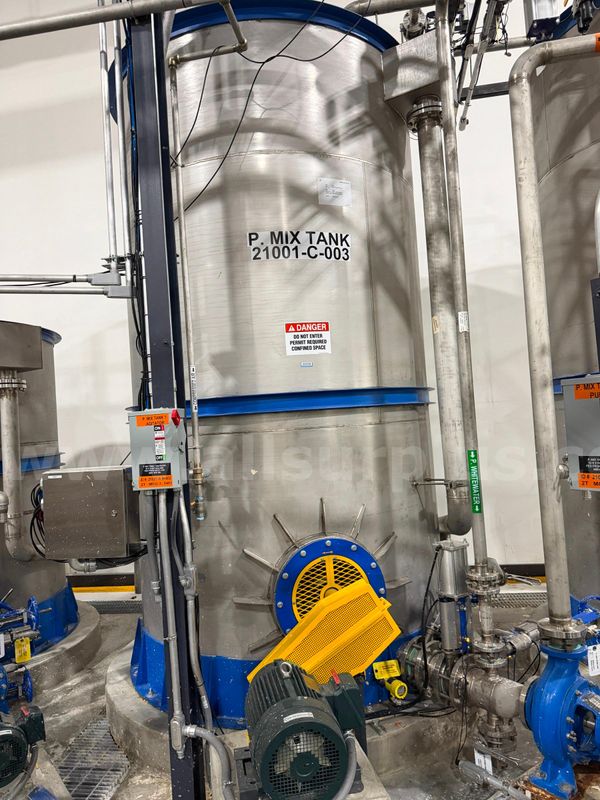 Stuce Stainless Steel Pulp Mix Tank