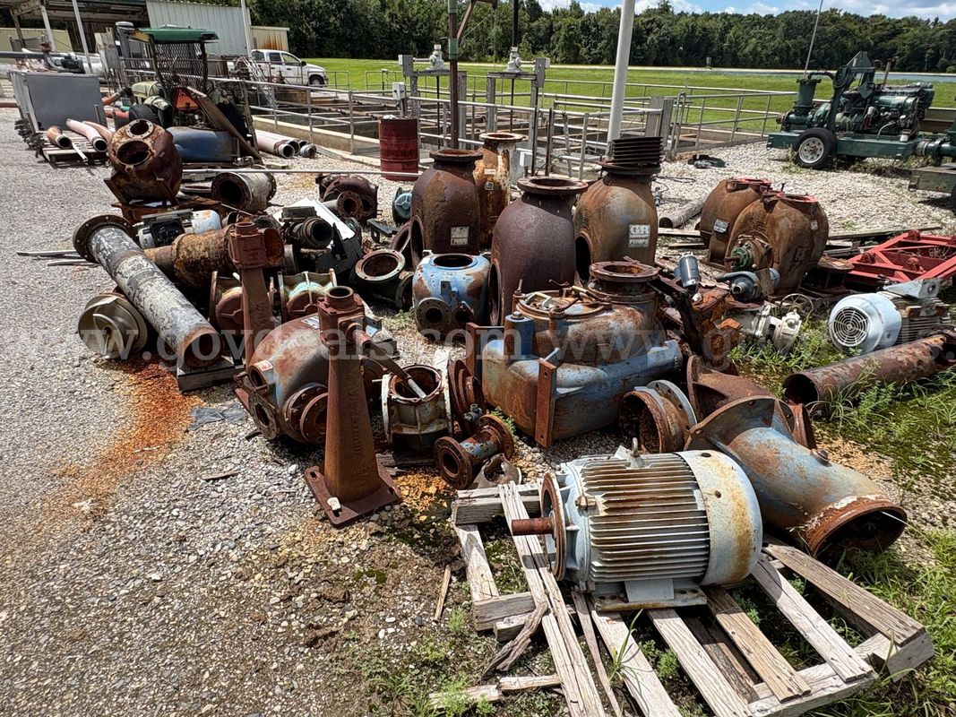 PUMPS, MOTORS, PARTS ETC.