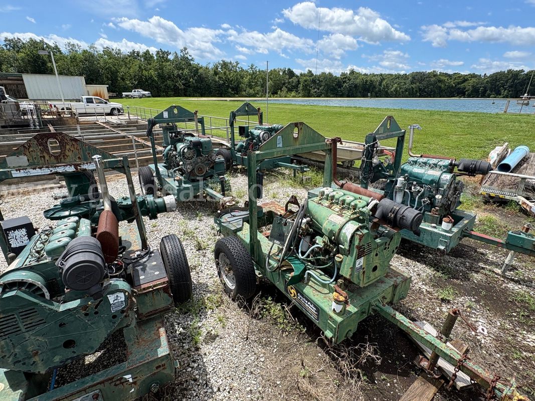 4 PIONEER PORTABLE DIESEL PUMPS