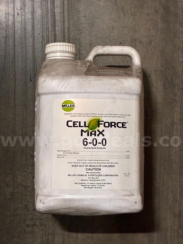 Cell Force® MAX 6-0-0 Liquid Calcium Fertilizer