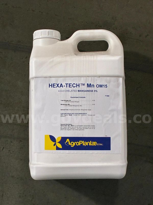 HEXA-TECH™ Mn OM15 (3-0-0) Chelated Manganese Fertilizer
