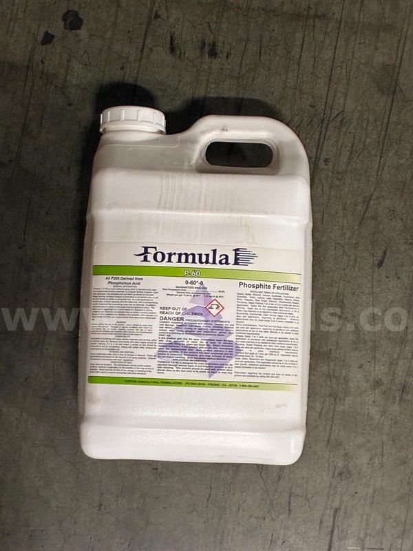Formula 1 P-60 (0-60-0) Phosphorous Acid (phosphite) Fertilizer