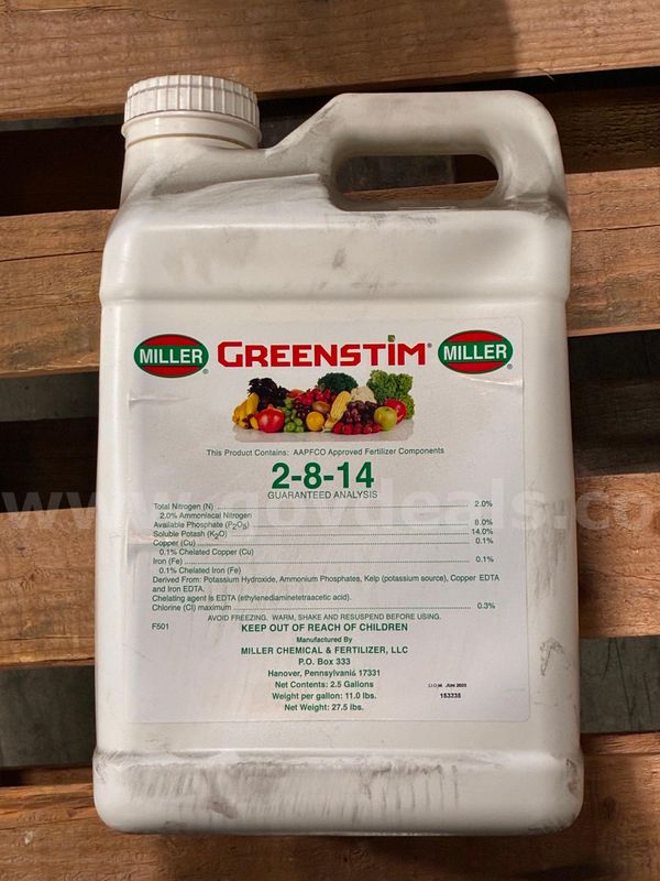 Greenstim® 2-8-14 Liquid Fertilizer