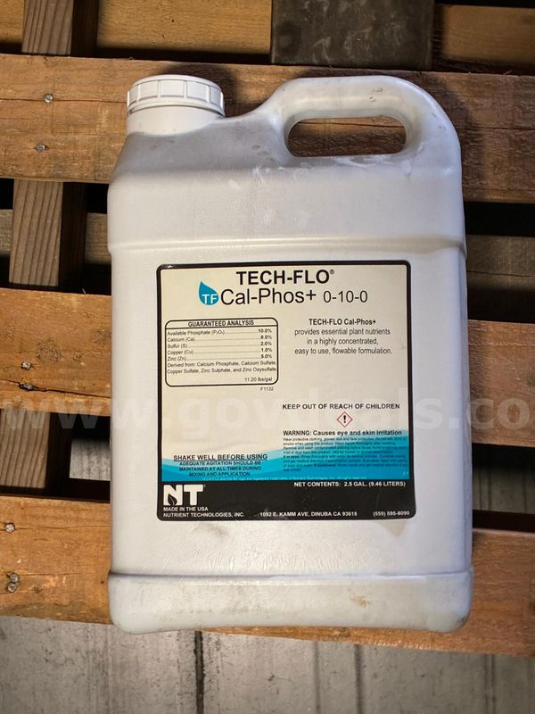 TechFlo Cal-Phos 0-10-0 Phosphorus and Calcium Fertilizer