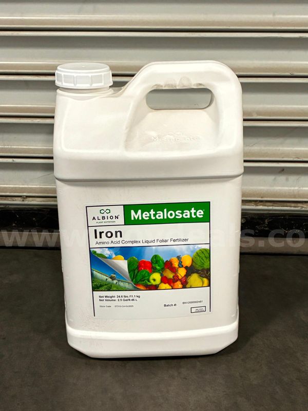 Metalosate® Iron Amino Acid Complex Liquid Foliar Fertilizer