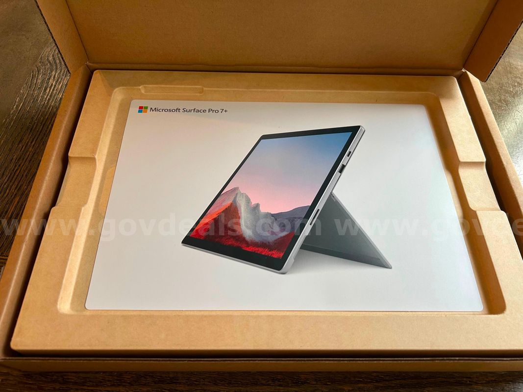 NEW IN-BOX!! Microsoft Surface Pro 7+ (Model 1960) - Intel Core i7 - 256GB SSD - 16GB RAM